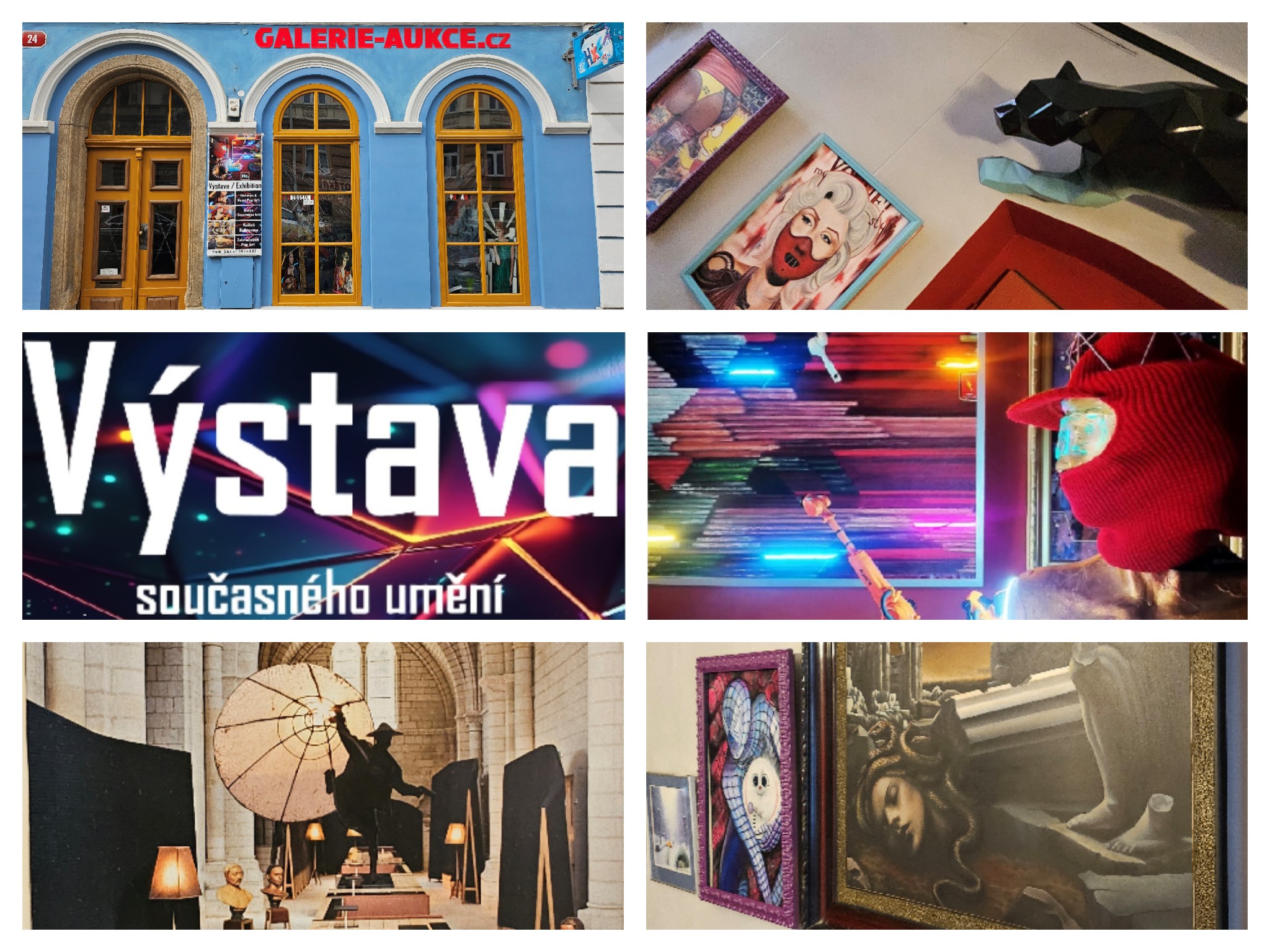 Galerie, výstavy a aukce v Plzni
